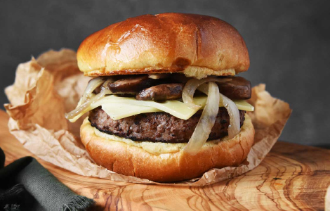 Mushroom Special Burger